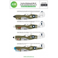 ASK D72008 Curtiss Kittyhawk Mk.IV Pacific battlefield RAAF part III (1:72)