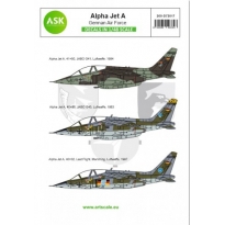 ASK D72017 Alpha Jet A Bundeswehr, German Air Force (1:72)