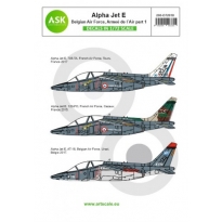 ASK D72018 Alpha Jet E Belgian AF, Armeé de l´Air part 1 (1:72)