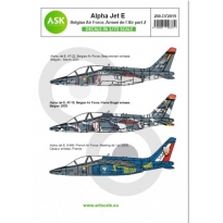 ASK D72019 Alpha Jet E Belgian Air Force and Armeé de l´Air part 2 (1:72)