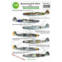 ASK D72041 Messerschmitt Bf 109K-4 part 1 - Swan song of the Messerschmitts (1:72)