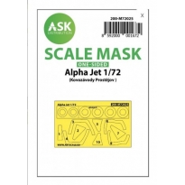 ASK M72025 Alpha Jet one-sided painting mask for KPM Prostejov (1:72)
