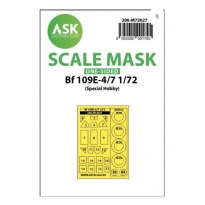 ASK M72027 Bf 109E-4/7 one-sided painting mask for Special Hobby (1:72)
