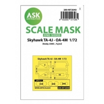 ASK M72040 Skyhawk TA-4J - OA-4M one-sided painting mask for Hobby2000 / Fujimi (1:72)