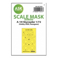 ASK M72058 A-1H Skyrayder one-sided painting express mask for Hobby2000 / Hasegawa (1:72)