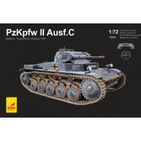 Attack Hobby Kits 72892 PzKpfw II Ausf.C Balkan-Yugoslavia Greece 1941 (1:72)