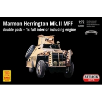 Attack Hobby Kits 72917 Marmon Herrington Mk. II MFF double pack - 1 x full interior including engine (1:72)