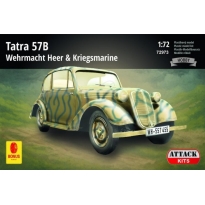 Attack Hobby Kits 72973 Tatra 57B Wehrmacht / Heer & Kriegsmarine - Hobby Line (1:72)