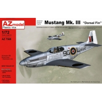 AZ Model AZ7568 Mustang Mk.III "Dorsal fin“ (1:72)