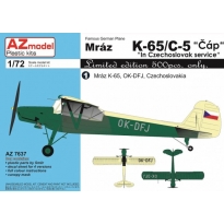 AZ Model AZ7637 K-65/C-5 Čáp „In Czechoslovak service“ (1:72)