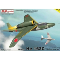 Heinkel He 162C "Salamander“ In foreign services (1:72)