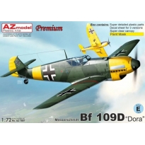 AZ Model AZ7897 Messerschmitt Bf 109D "Dora“ Hartmann (1:72)