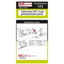 Yokosuka D4Y Judy photoetched parts (1:72)