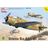 AZ Model AZP7211 Breda Ba-65A-80 "Nibbio“ In Italian service (1:72)