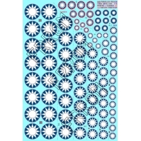 Azur Frrom FR0X29 China Roundels (1930 ... central government, Nanking + Kwangsiu) (1:72)