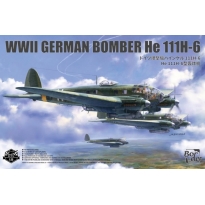 Border Model BF018 WWII German Bomber He 111H-6 (1:35)