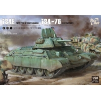 Border Model BT009 T34E First Type of Space Armour / T34-76 (112 factory) (2 in 1) (1:35)