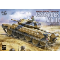 Border Model BT012 British Cruiser Tank Mk.VI Crusader Mk.III (1:35)