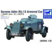 Bronco Models CB35032 Ger. Adler Fkz 13 Armoured Car (1:35)