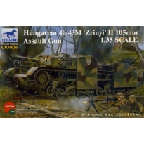 Hungarian 40/43M Zrinyi II 105mm Assault Gun (1:35)