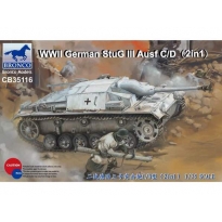 Bronco Models CB35116 WWII German StuG III Ausf C/D (2 in 1) (1:35)