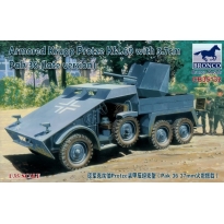 Bronco Models CB35132 Armored Krupp Protze Kfz.69 with 3.7cm Pak 36 (late version) (1:35)