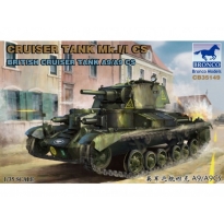 Bronco Models CB35149 British Cruiser Tank A9/A9 CS Cruiser Tank Mark I/I CS (1:35)