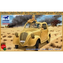 Bronco Models CB35164 Italian Light Staff Car (Open Top) w/Crew "Libya" (1:35)