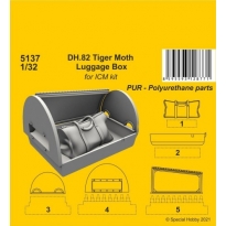 CMK 5137 DH.82 Tiger Moth Luggage Box (ICM kit) (1:32)