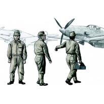 Japanese Army AF Mechanics, WW II (3 fig.) (1:72)