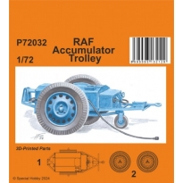 CMK P72032 RAF Accumulator Trolley (1:72)