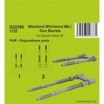 CMK Q32395 Westland Whirlwind Mk.I Gun Barrels (1:32)