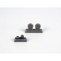 CMK Q72296 P-40 Wheels – Block Tread for Special Hobby kit (1:72)