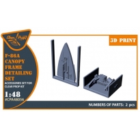 F-86A Canopy frame detailing set for CP kits (1:48)