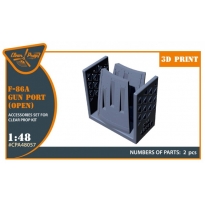 F-86A gun port (open) for CP kits (1:48)