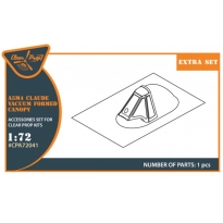 A5M4 Claude  vacuum formed canopy for CP kit CP72010 (1:72)