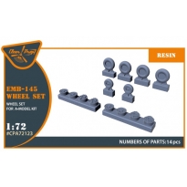 EMB-145 wheel set for A-model kits (1:72)