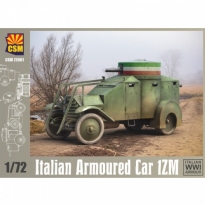 Italian Armoured Car 1ZM Italian WWI Armour (1:72)