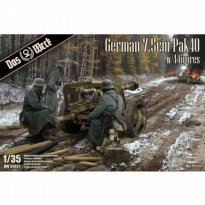 German 7,5cm Pak40 w/4 figures (1:35)