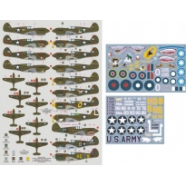 DK Decals 48022 P-40E Warhawk over the Pacific and China (1:48)