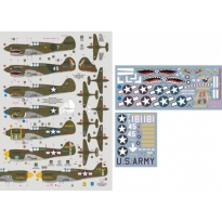DK Decals 48023 P-40K Warhawk over the Pacific and China (1:48)