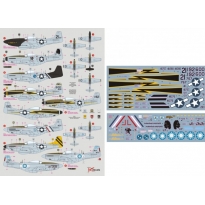DK Decals 48026 P-51D/K Mustang 14th AF and CACW (1:48)