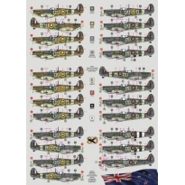 DK Decals 72034 No.485 (NZ) Sqn - Presentation Spitfires (1:72)
