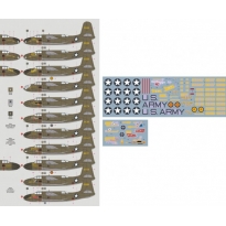 DK Decals 72094 89th Attack Sqn - A-20A Havocs of "The Grim Reapers" New Guinea 1942/43 (1:72)