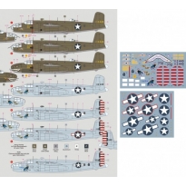 DK Decals 72102 B-25C "Fat Cat" as time went on... (1:72)