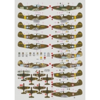 DK Decals 72116 P-39/P-400 Airacobra over Africa and Italy (1:72)