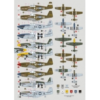 DK Decals 72142 P-51B Mustang Pt.I (1:72)