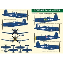Corsair F4U-4 at WWII April to August 1945 (1:48)