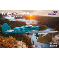 Dora Wings 48015 Percival Vega Gull (civil registration) (1:48)