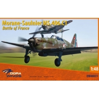 Dora Wings 48031 Morane-Saulnier MS.406C.1 ( "Battle of France") (1:48)